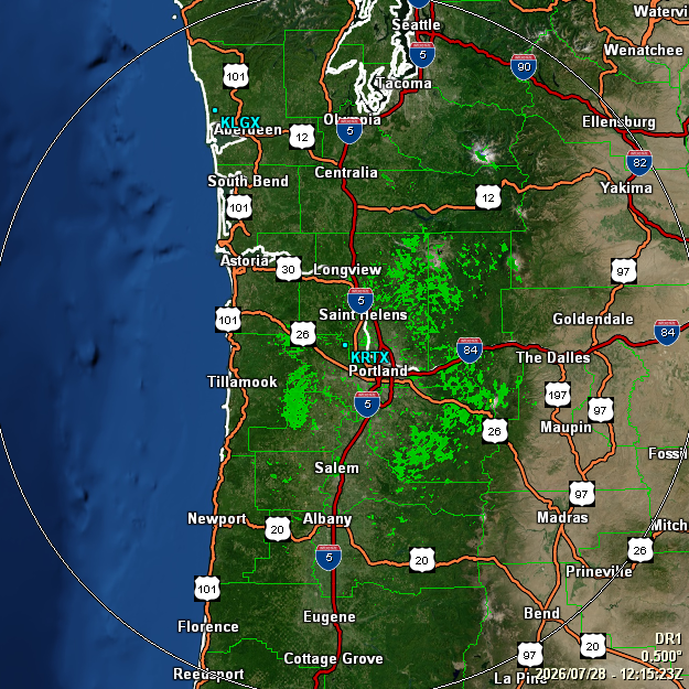 GRLevel3 radar from NWS station KRTX